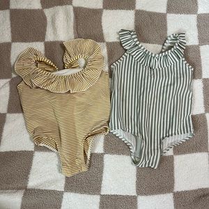 H&M Baby Girl Swimsuit Bundle